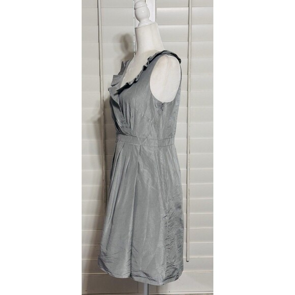 J. Crew Size 6  Silk Taffeta Blakely Dress Lined Old Money Quiet Luxury - Picture 6 of 11